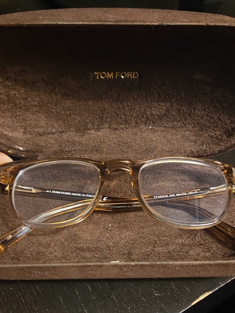 Authentic Tom Ford Eyeglasses Eyeglass Frames TF5265-B 045